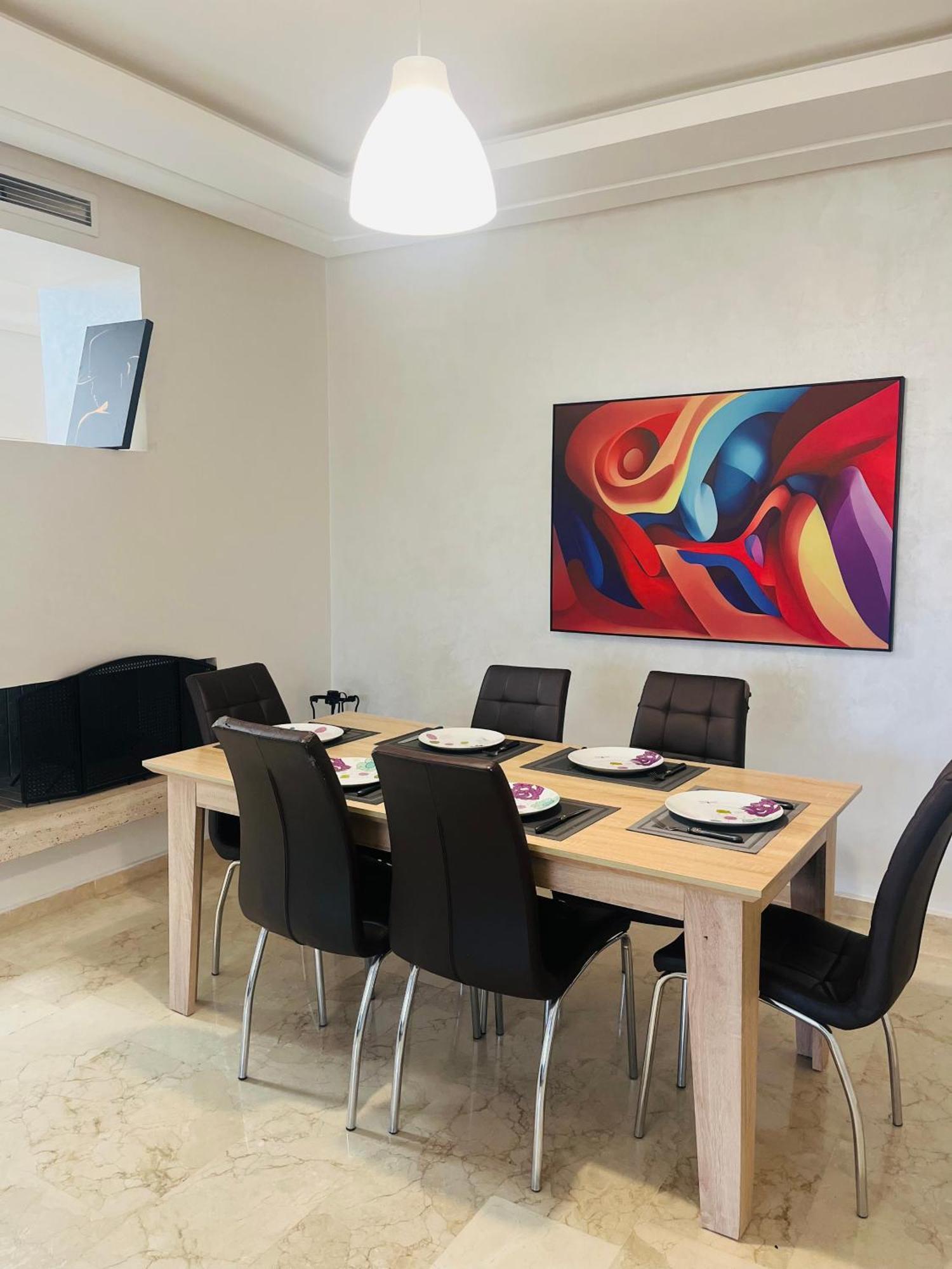 Chic & Cosy Flat Near Airport Lockbox Fast Wifi Apartment Nouaceur Exterior photo